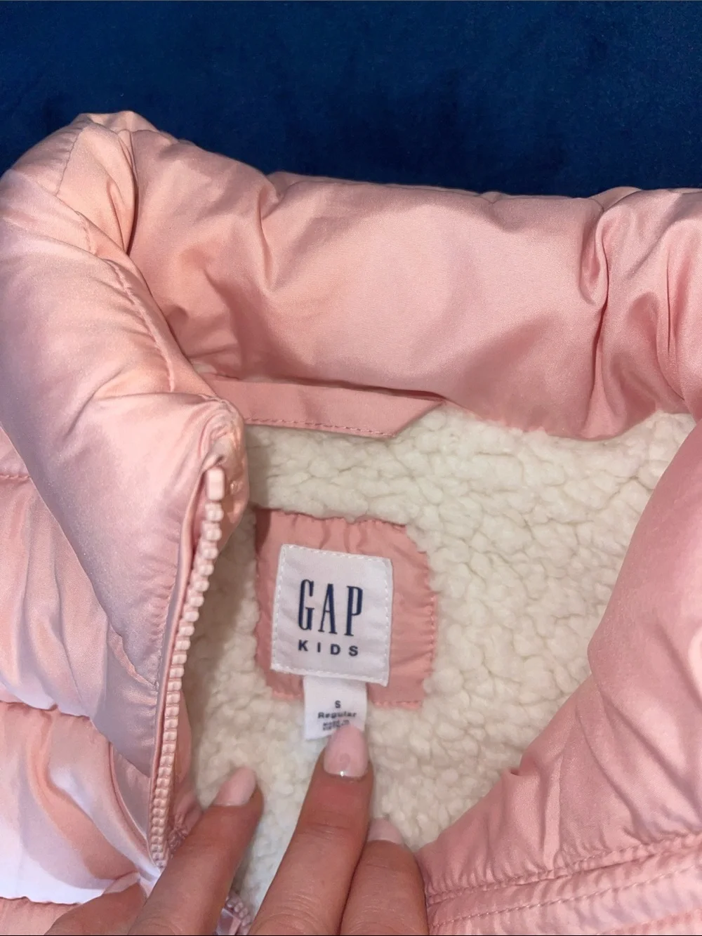 GAP sleeveless puffer